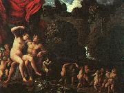Carlo Saraceni Venus and Mars France oil painting reproduction